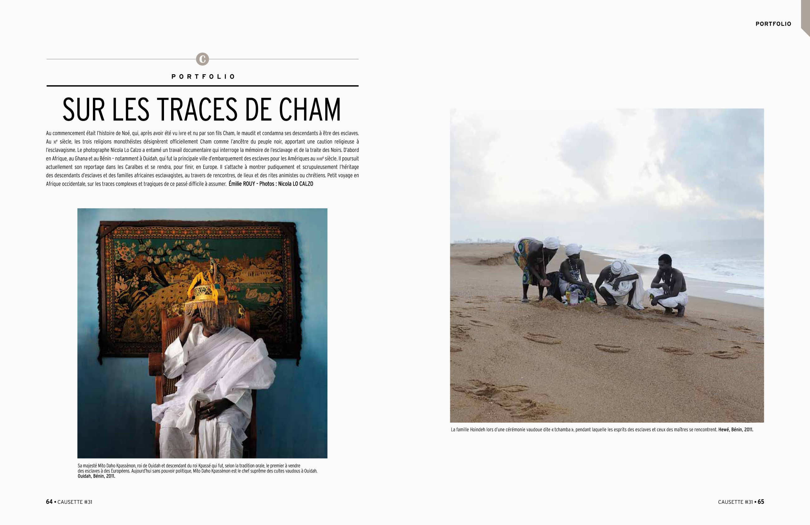 Cham published in Causette